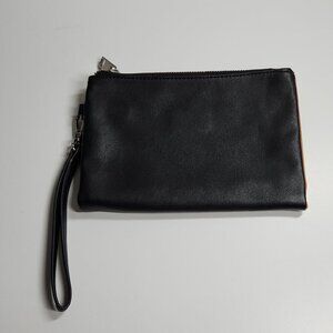 Phase 3 Wristlet Clutch Bag Black/Brown